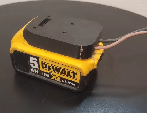 DeWalt battery adapter