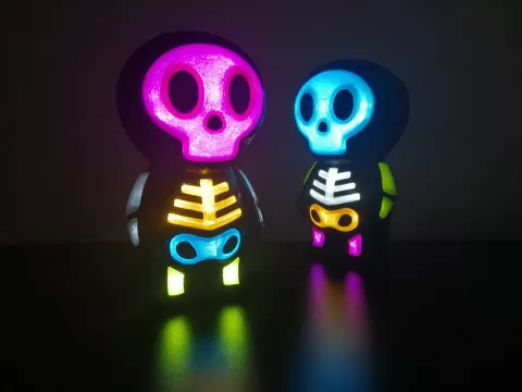Cute Skull Lamp