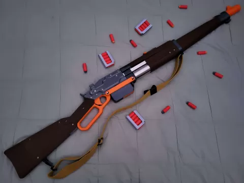 SLARP Lever Action Foam Dart Blaster