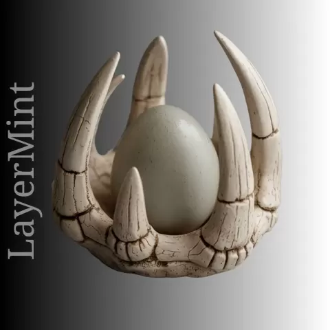 Dragon Claw Egg Holder – 3D Print STL - LayerMint
