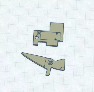 Trigger and trigger plate