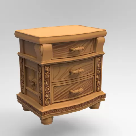 Victorian Royal Nightstand