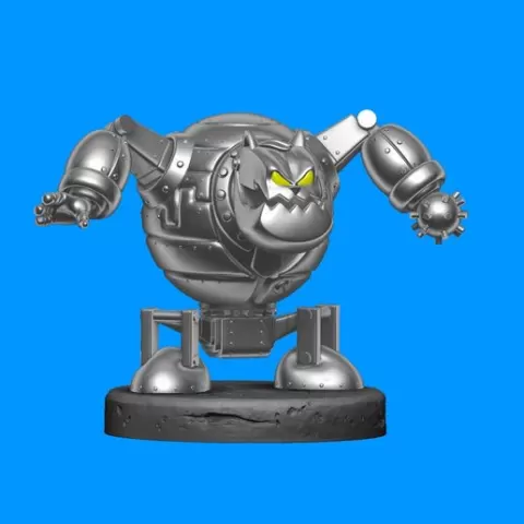 Robot Fat Cat for 3d printing STL