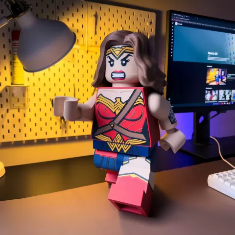 The Wonder Woman Modular Figure! Warrior of Themyscira - Next lv 3D