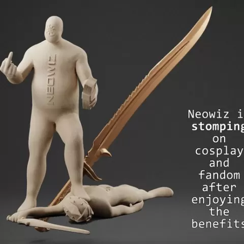 Greatsword of Fate Lies of P Life Size Prop STL