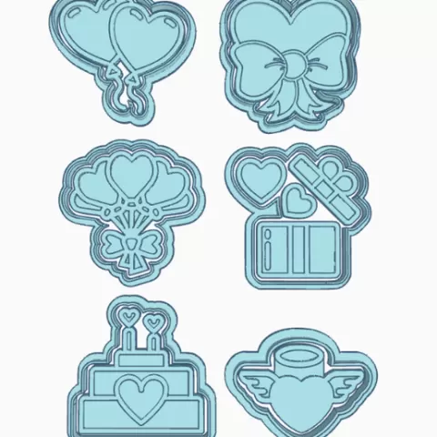 Valentine's Day cookie cutter