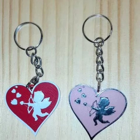 VALENTINE'S DAY KEY RING "CUPID".