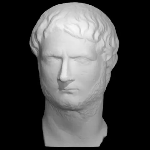 Portrait of the Emperor Gallien by Marchal Geoffrey