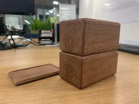 Stackable Storage Box Modern V3 (No Supports)