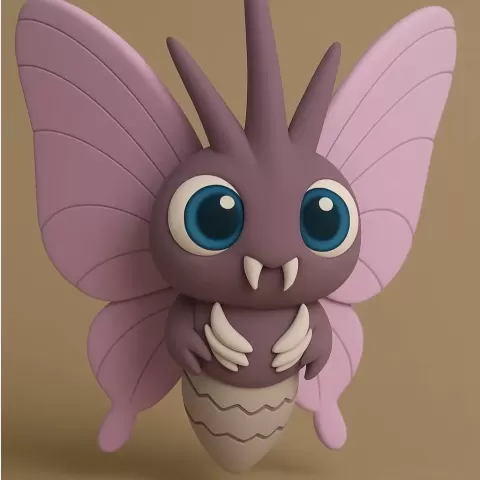 Venomoth Pokemon Chibi - Pablo Stadler