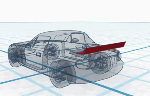 LDRC Miata NA Spoiler | MUST RESIZE