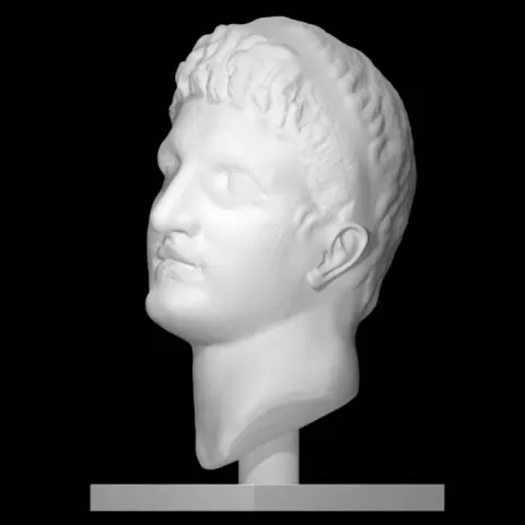 Marble Head of a Hellenistic Ruler at The Metropolitan Museum of Art, New York by met