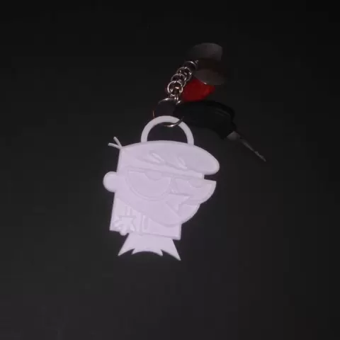 A mini Dexter keychain by Nicholas Martinez