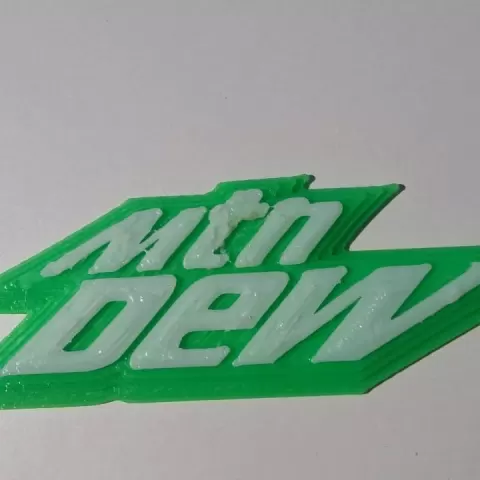 Mountain Dew logo by Matt Lothe