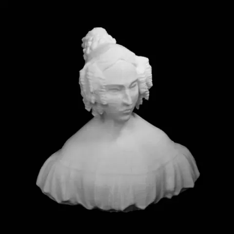 Queen Louisa-Marie at The Fine Arts Museum in Brussels, Belgium by Scan The World