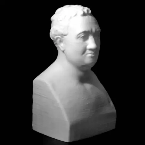 Domenico Cimarosa at The Borghese Garden, Italy by Scan The World