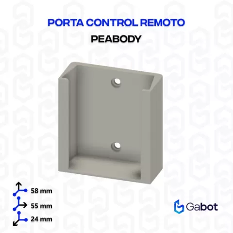 Peabody remote control holder