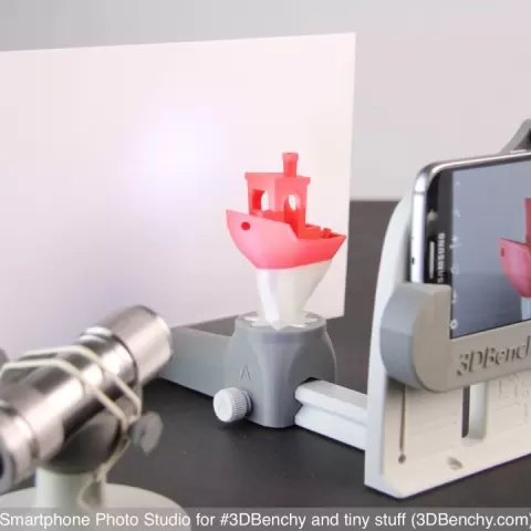 Smartphone Photo Studio for #3DBenchy and tiny stuff by CreativeTools.se