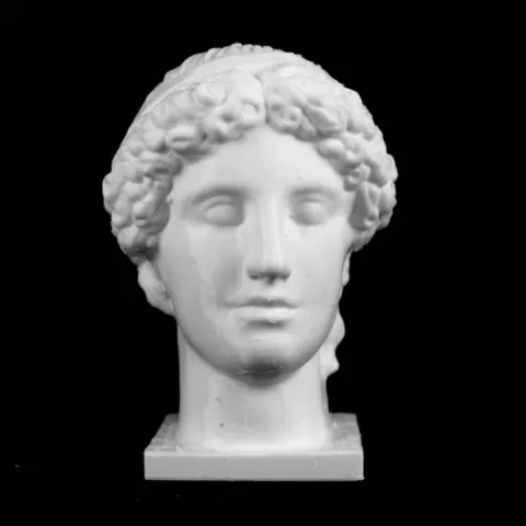 Roman Head at The Réunion des Musées Nationaux, Paris by RMN