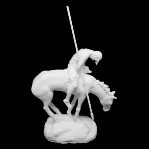 The End of The Trail From the Rees-Jones Collection at The Amon Carter Museum in Fort Worth, Texas by 3DLirious