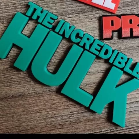 The incredible Hulk logo