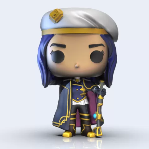 CAITLYN (ARCANE) FUNKO POP VERSION