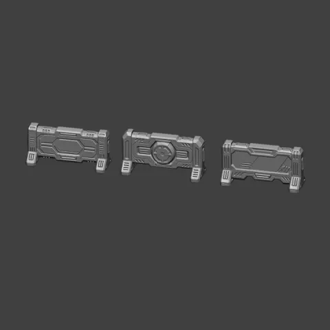 Scifi barriers 2 by ForgeBits