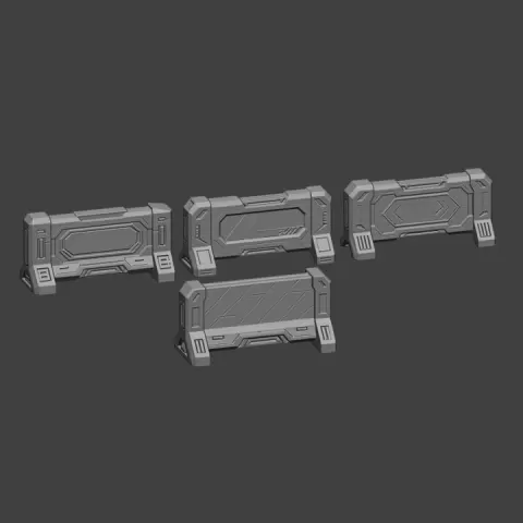 Scifi barriers 1 by ForgeBits