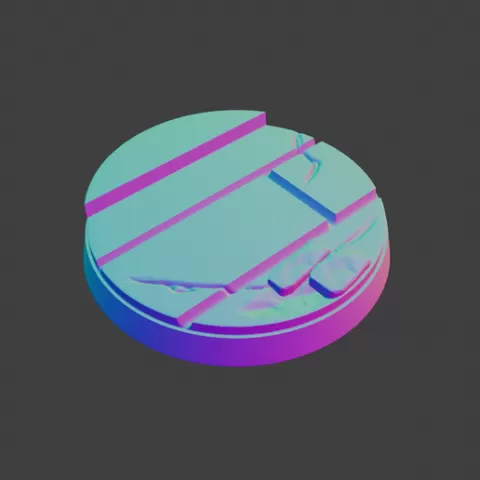 Base Support 3D Model for Stable Printing