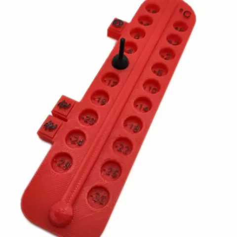Temperature Level Marker for Terraforming Mars Board Game