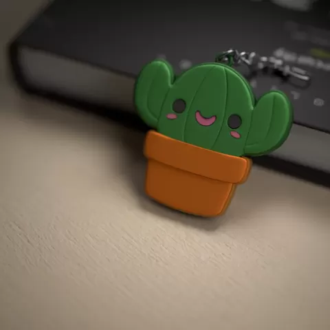 Cactus keychain, Prickly Pal Keychain