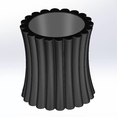 Desktop pencil cup