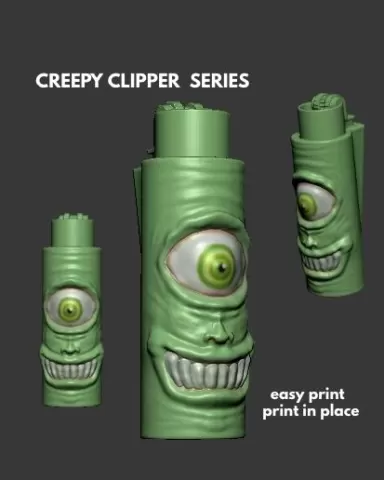 CLIPPER LIGHTER CASE - CYCLOPS