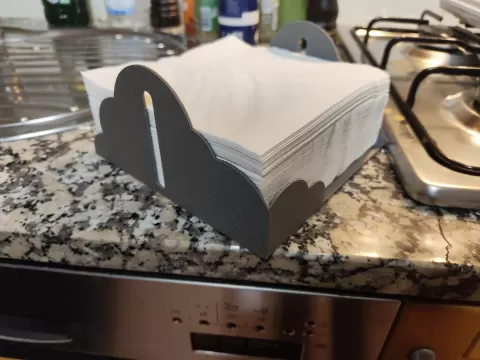 fluffier cloud for napkin holder