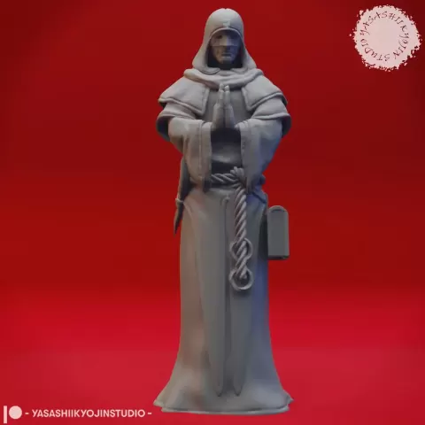 Praying Cultist - Tabletop Miniature