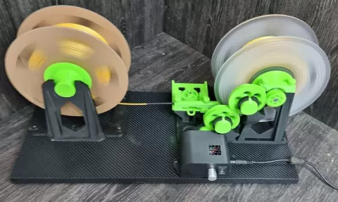 Awesome Filament Spool Rewinder - Upgraded