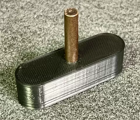 Oblong Futon Glide Roller