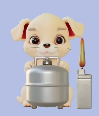 Dog Holding Carafe Meme