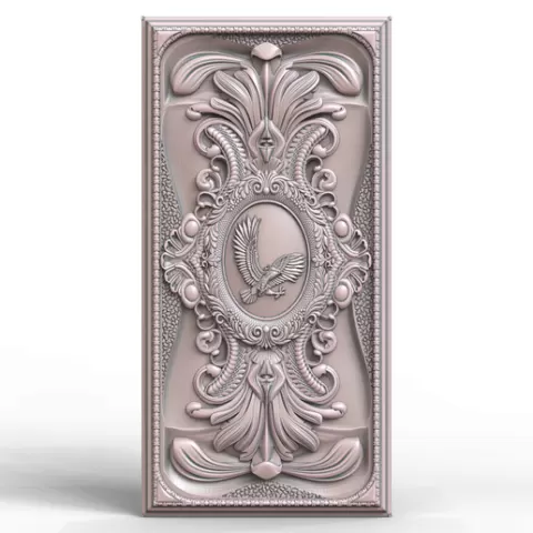 3D Model STL File for CNC Router Laser & 3D Printer piece eagle