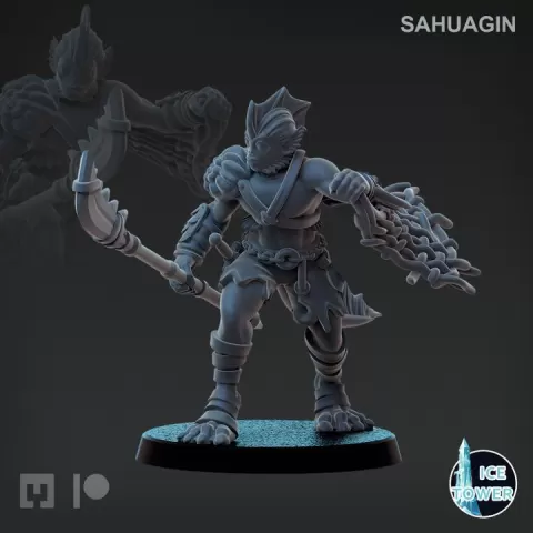Sahuagin - Creatures 3 by Ice Tower
