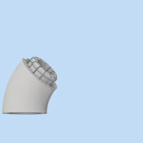 3d print files for 2.5" 63.5 mm R 75mm, R63.5mm R94mm exhaust manifold modeling kit