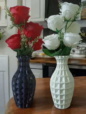 Geometric 3D Vase