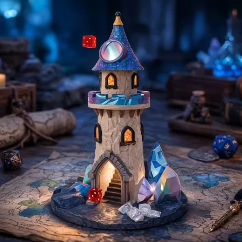 Castle Dice Tower