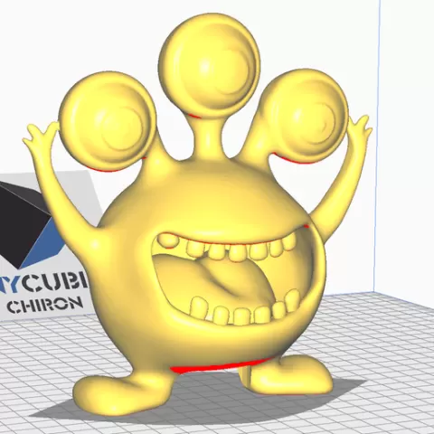 Monster three eyes
