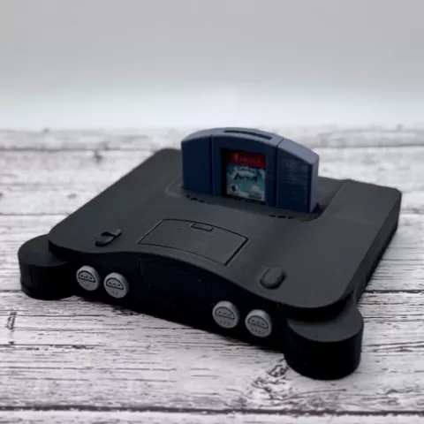 N64 Console Switch Game Holder