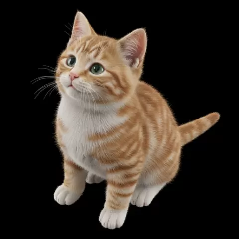 Kitten looking up big eyes, cat, kitten, pet, animal, feline, cute, adorable, playful, lazy, curious, whiskers, tail, fur, paws