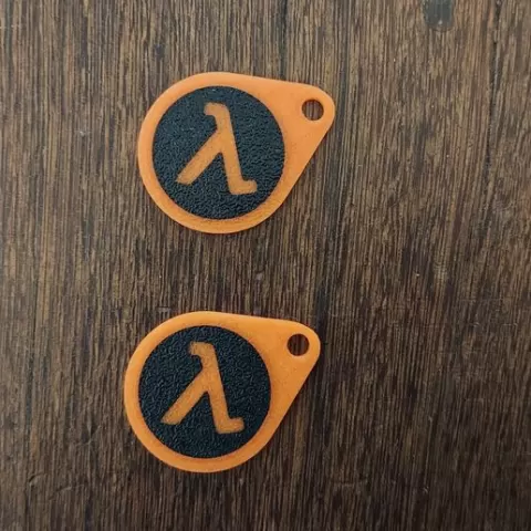 Half Life Keychain