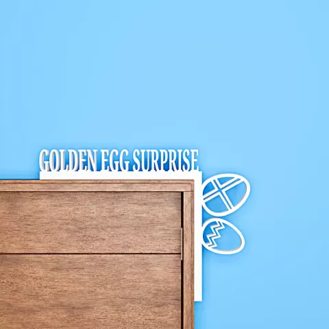 Easter Egg Door Corner Decoration - XP3Design