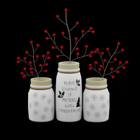 Christmas Jars - TheDazKing