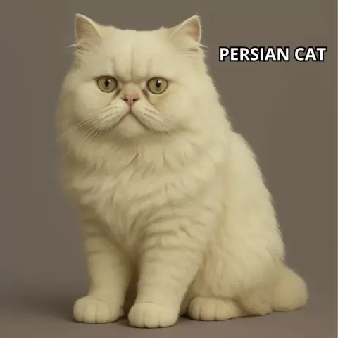Persian cat - NicoToons